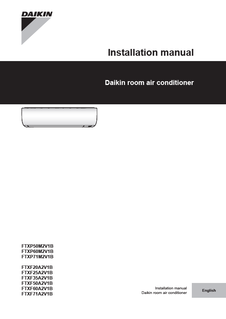 FTXP-M_FTXF-A_3PEN512025-7H_2018_09_Installation manual_English download